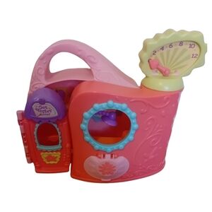 2005 Hasbro Littlest Pet Shop LPS Get Better Center Vet Hospital Playset Pink‎